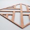 Ekena Millwork Large Killeen Decorative Fretwork Wood Wall Panels, Cherry, 23 3/8"W x 23 3/8"H x 3/8"T WALW24X24X0375KLNCH - alternate 5